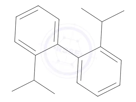 Chemical structure of isopropyl(isopropylphenyl)benzene