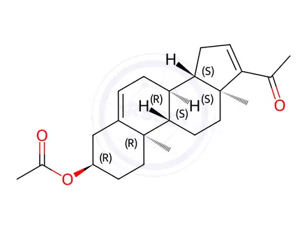 Chemical structure of Abiraterone Acetate Impurity 106