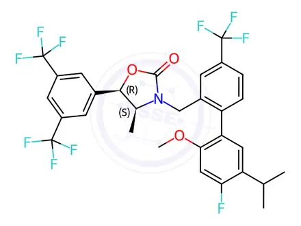 Chemical structure of Anacetrapib
