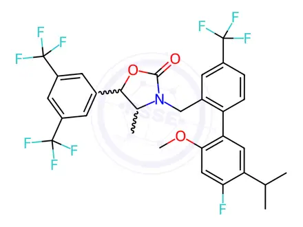 Chemical structure of Anacetrapib Impurity 9
