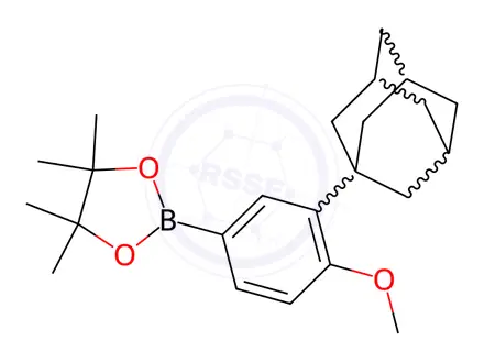 Chemical structure of Adapalene Impurity 55