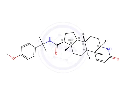 Chemical structure of LAPISTERIDE