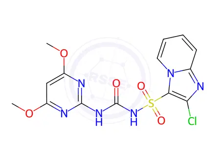 Chemical structure of Imazosulfuron