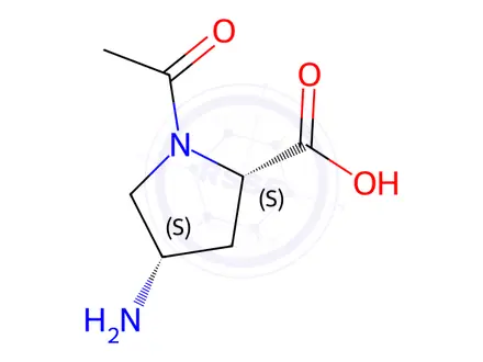 Chemical structure of Oxaceprol Impurity 266