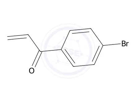 Chemical structure of 1-(4-Bromophenyl)prop-2-en-1-one