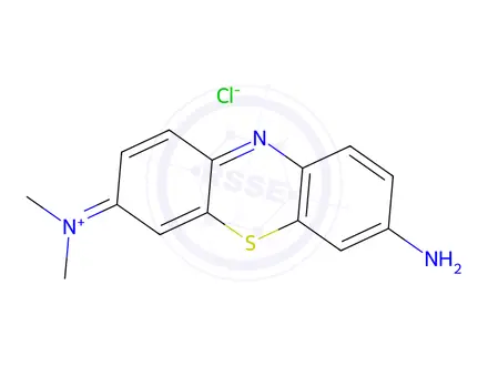 Chemical structure of Azure A