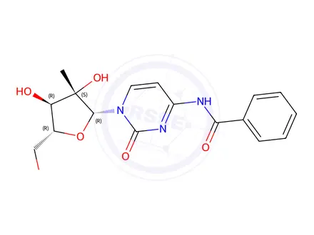 Chemical structure of Sofosbuvir Impurity 91