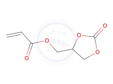 Chemical structure of (2-Oxo-1,3-dioxolan-4-yl)methyl acrylate