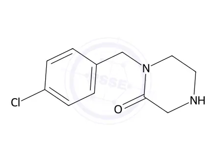 Chemical structure of 1-(4-Chlorobenzyl)piperazin-2-one