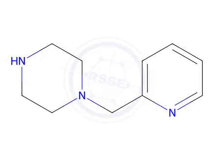 Chemical structure of 1-(Pyridin-2-ylmethyl)piperazine