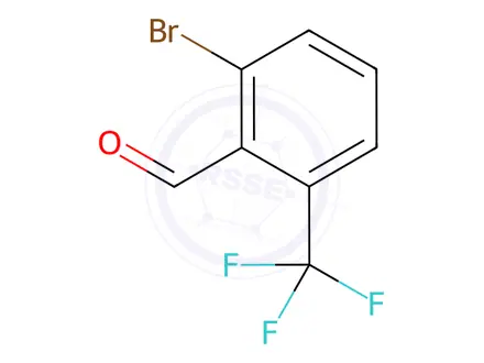 Chemical structure of 2-Bromo-6-(trifluoromethyl)benzaldehyde