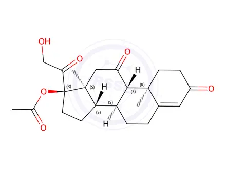 Chemical structure of Prednisone Impurity 19
