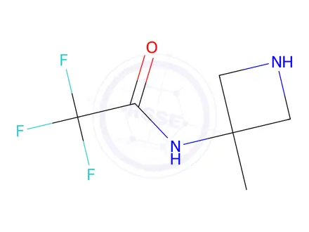 Chemical structure of 2,2,2-Trifluoro-N-(3-methylazetidin-3-yl)acetamide