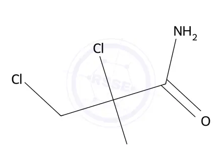 Chemical structure of 2,2,3-Trichloropropionamide
