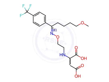 Chemical structure of Fluvoxamine EP Impurity C