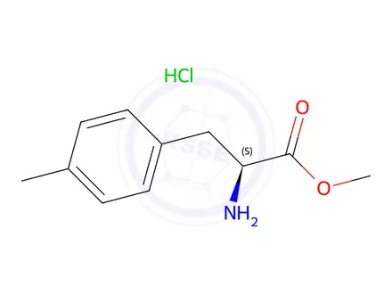 Chemical structure of L-4-methylPhenylalanine methyl ester hydrochloride