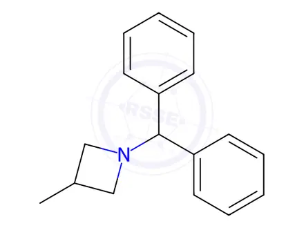 Chemical structure of 1-benzhydryl-3-methylazetidine