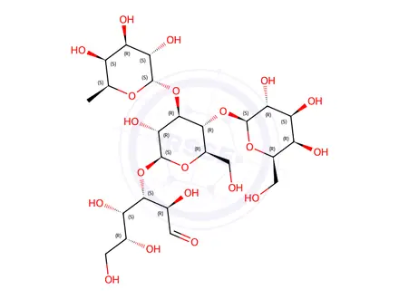 Chemical structure of Lewis X tetrasaccharide