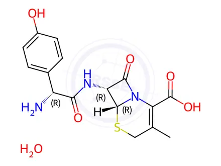 Chemical structure of Cefadroxil