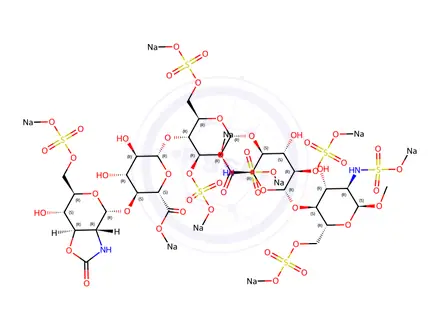 Chemical structure of Fondaparinux sodium Impurity 21