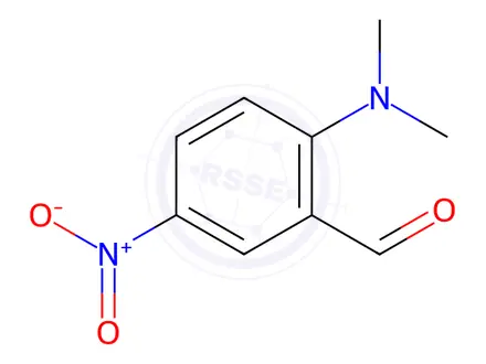 Chemical structure of 2-(Dimethylamino)-5-nitrobenzaldehyde