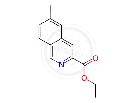 Chemical structure of Ethyl 6-methyl-3-isoquinolinecarboxylate