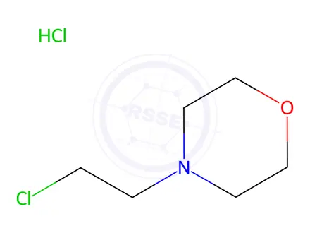 Chemical structure of 4-(2-Chloroethyl)morpholine Hydrochloride