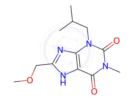 Chemical structure of Xanthine Impurity 140