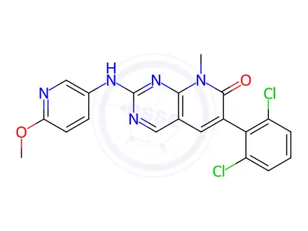 Chemical structure of PD 0166285 Impurity 150