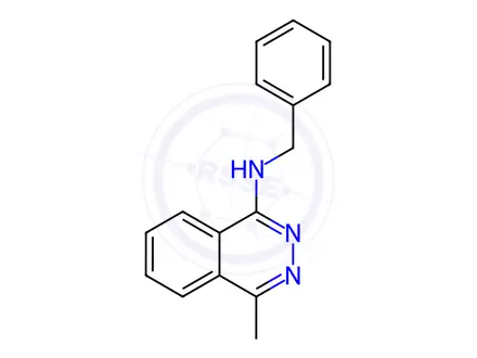 Chemical structure of N-benzyl-4-methylphthalazin-1-amine