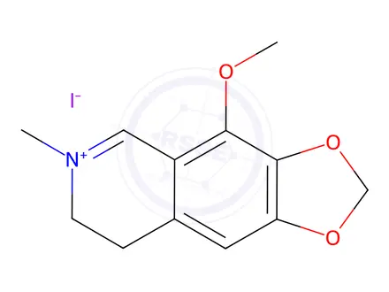 Chemical structure of Cotarnine Iodide