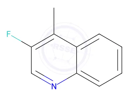Chemical structure of 3-Fluoro-4-methylquinoline