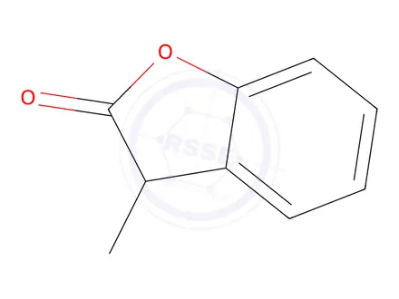 Chemical structure of 3-Methyl-2,3-dihydrobenzofuran-2-one