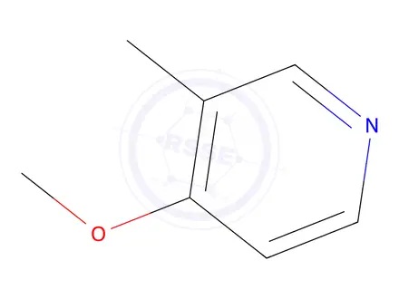 Chemical structure of 4-Methoxy-3-methylpyridine