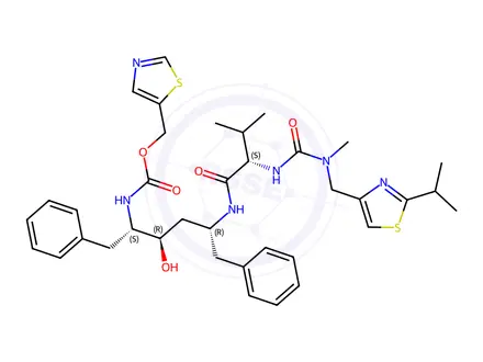 Chemical structure of Ritonavir EP Impurity Q
