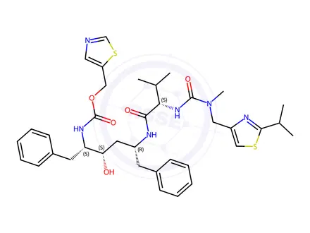 Chemical structure of Ritonavir EP Impurity R