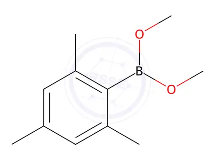 Chemical structure of 2.4.6-Methyltrimethylbenzeneborate