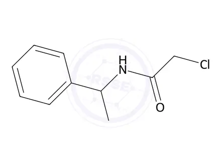 Chemical structure of 2-Chloro-N-(1-phenylethyl)acetamide
