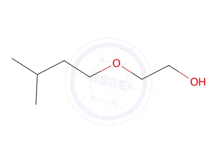 Chemical structure of 2-(3-methylbutoxy)ethan-1-ol