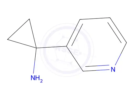 Chemical structure of 1-PYRIDIN-3-YL-CYCLOPROPYLAMINE