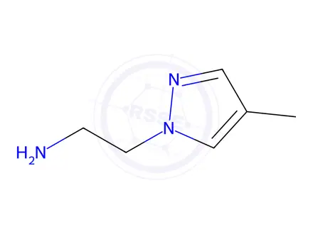 Chemical structure of 2-(4-Methyl-1H-pyrazol-1-yl)ethan-1-amine dihydrochloride