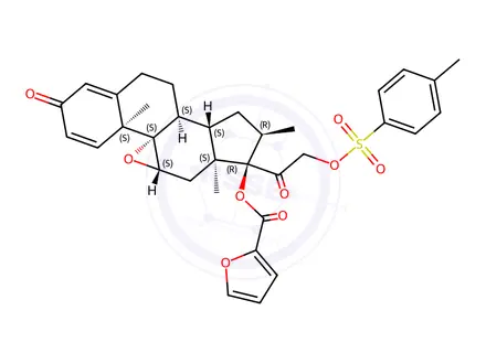Chemical structure of Mometasone Impurity 62