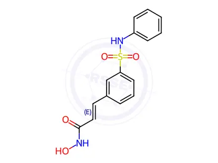 Chemical structure of Belinostat