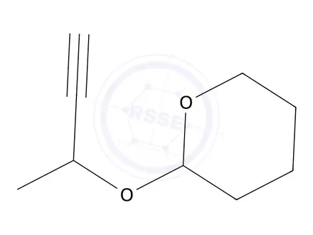 Chemical structure of 2-(3-Butyn-2-yloxy)tetrahydropyran