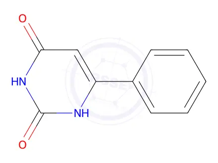 Chemical structure of 6-Phenyl-pyrimidine-2,4-diol