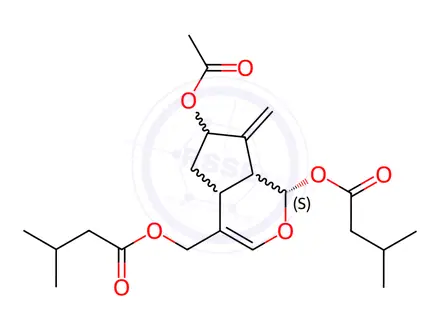 Chemical structure of Desoxidodidrovaltrate