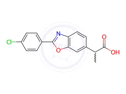 Chemical structure of Benoxaprofen Impurity 2