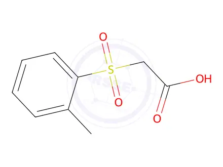 Chemical structure of 2-(2-Methylbenzenesulfonyl)acetic acid