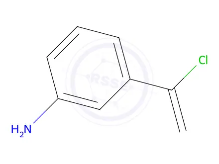 Chemical structure of 3-(1-chlorovinyl)aniline