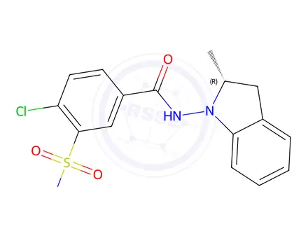 Chemical structure of Indapamide Impurity 31